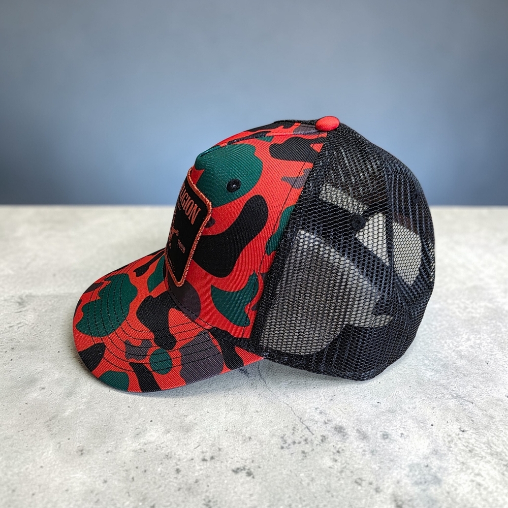 Concert Patch Camo Trucker Hat. - Picture 4 of 7